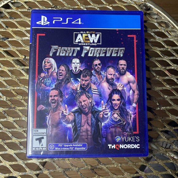 AEW: Fight Forever (Sony PlayStation 4) PS4 Brand New Factory Sealed - Picture 1 of 3